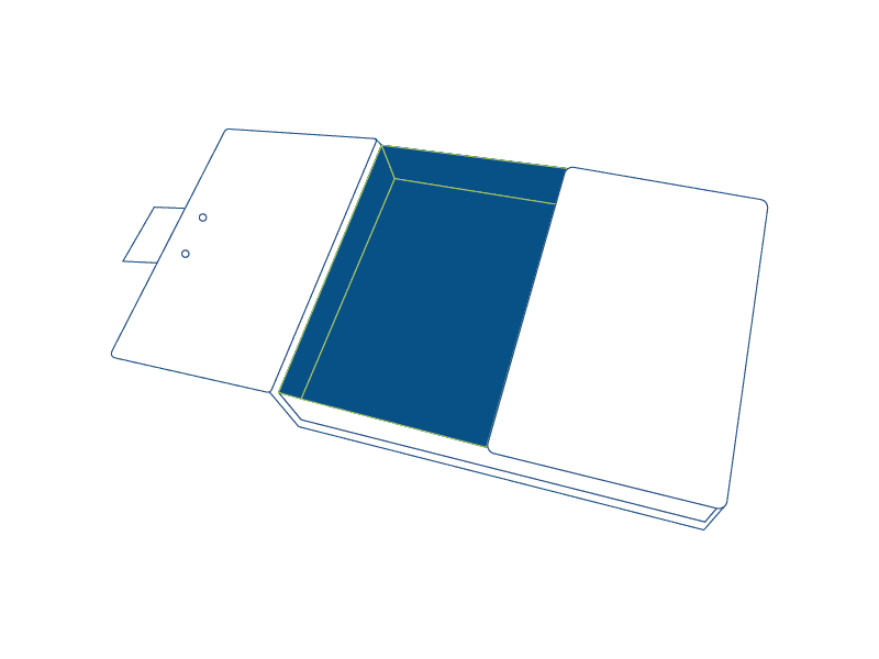 Double Door Hinged Box