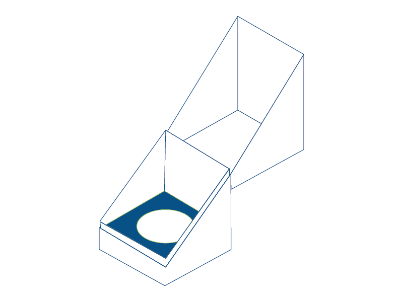 Hinged Vertical Box