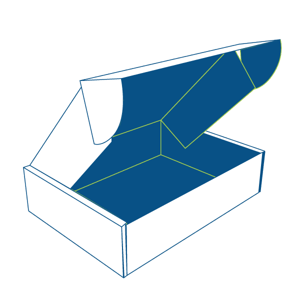 Self Locking Ecommerce Boxes